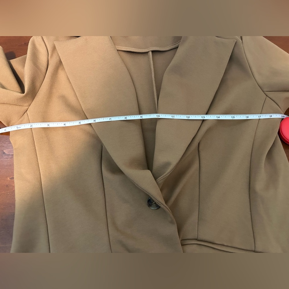 Banana Republic Tan Ponte Blazer - Picture 8 of 10